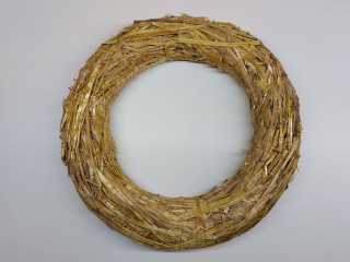 Slámový věnec průměr 50/10 cm (38 Kč kus) KARTON 12 ks
